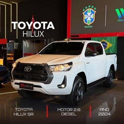 TOYOTA HILUX 2.8 D-4D TURBO DIESEL CD SR 4X4 AUTOMÁTICO TOYOTA HILUX 2.8 D-4D TURBO DIESEL CD SR 4X4 AUTOMÁTICO